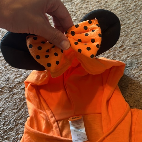 Disney Minnie Mouse Halloween hooded ears short sleeve tulle dress - Picture 5 of 6